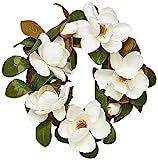 Worth Imports 22" Magnolia Wreath W/ 7 Flowers | Amazon (US)