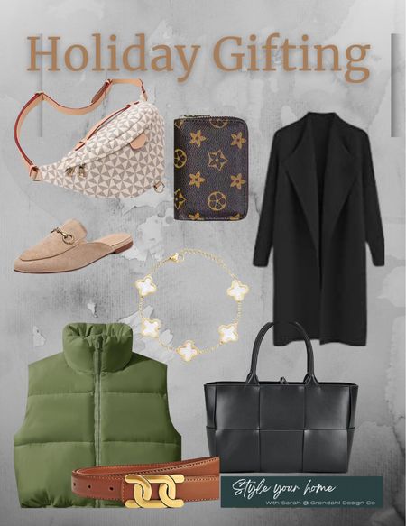 Gift giving for her.  Essentials. Wardrobe. Bags. Clothes. Jewelry  

#LTKSeasonal #LTKstyletip #LTKGiftGuide