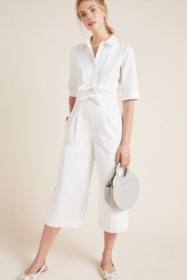 Sawyer Poplin Jumpsuit | Anthropologie (US)