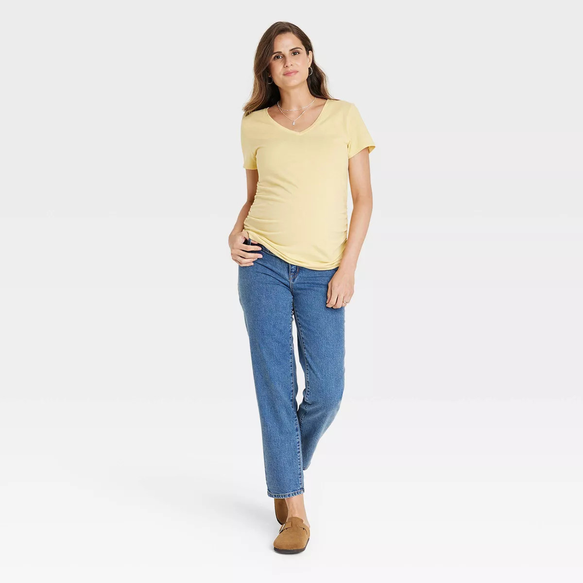 Under Belly 90's Straight Maternity Pants - Isabel Maternity by Ingrid & Isabel™ | Target