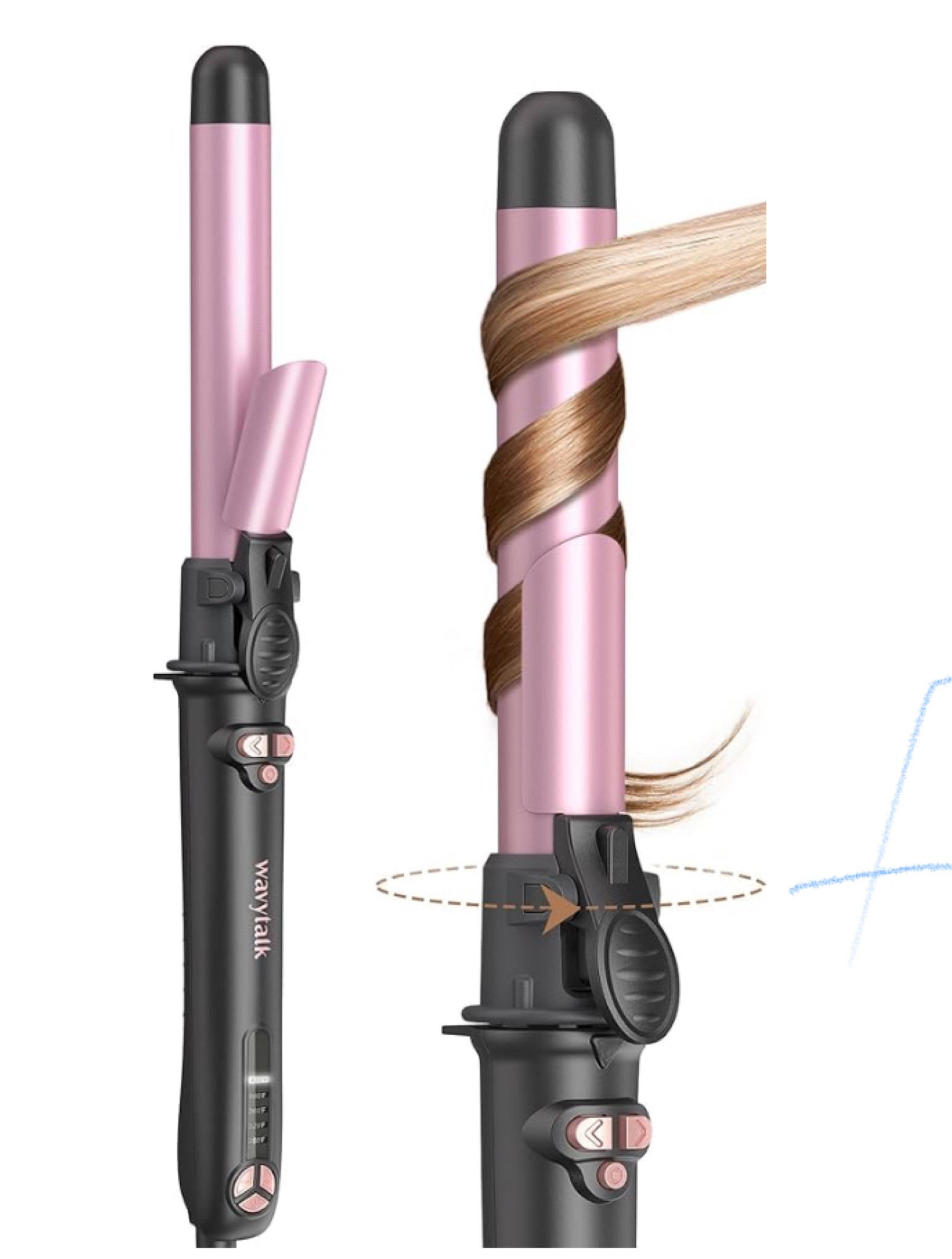 Limited time deal on this Wavytalk rotating curling iron.  I have a similar product and love the curls!  #Amazonfinds#Amazondeals

#LTKFindsUnder50 #LTKSaleAlert #LTKBeauty