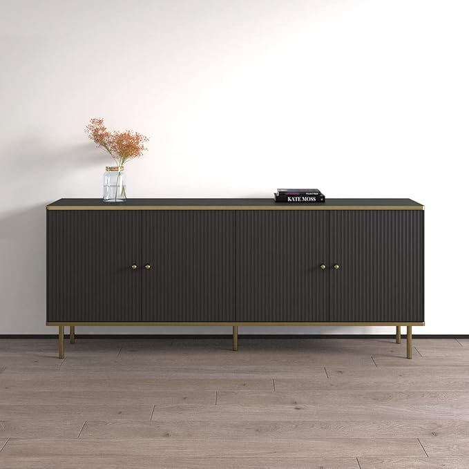 Meble Furniture Camelia 4D 72" Sideboard | Amazon (US)