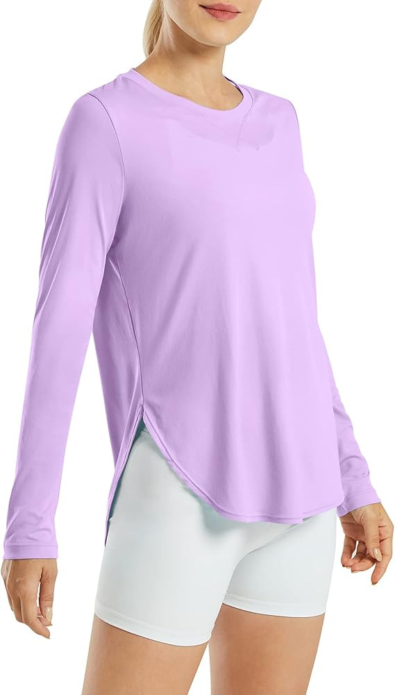 G4Free Women's UPF 50+ UV Shirts Long Sleeve Workout Sun Shirt Outdoor Gym Hiking Tops Quick Dry ... | Amazon (CA)