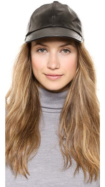 Leather Baseball Cap | Shopbop