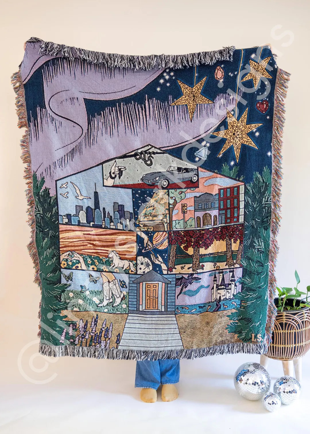 Eras House Blanket | Fan Art Tapestry Blanket Inspired by Music - Etsy | Etsy (US)