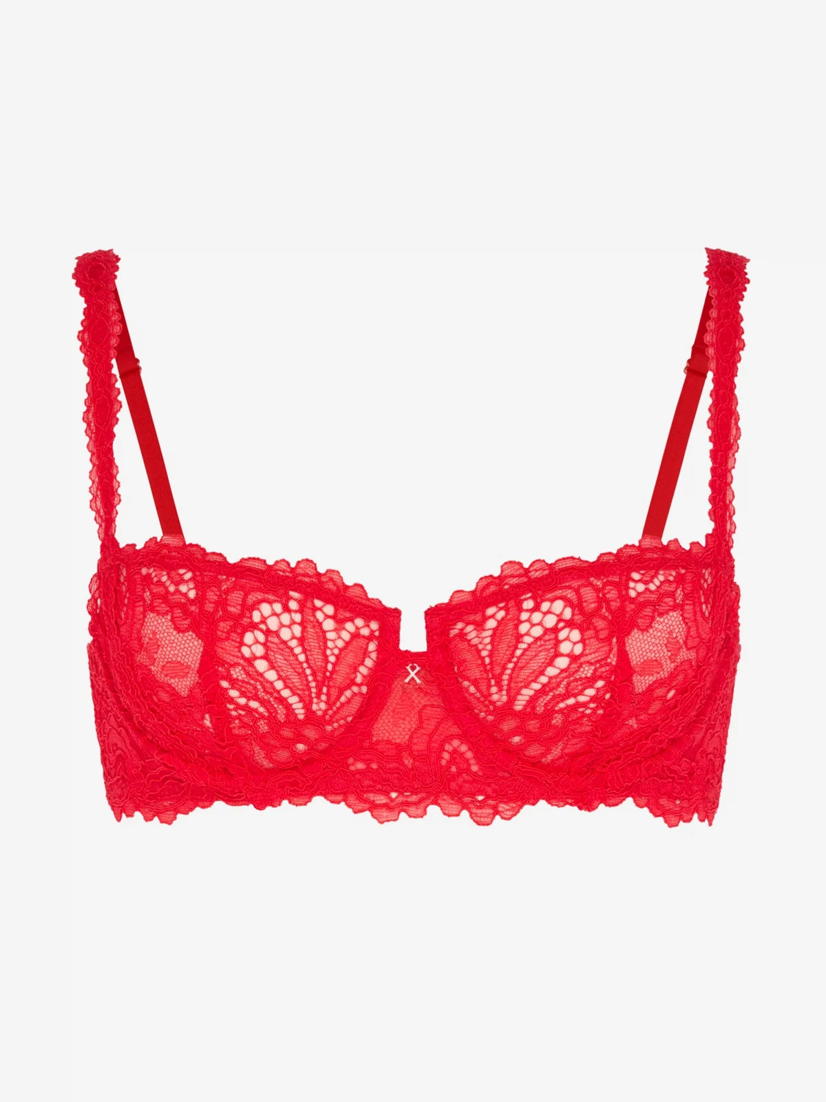 Romantic Corded Lace Unlined Balconette Bra | Savage x Fenty - North America