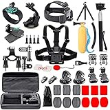 60 in 1 Camera Accessories Kit Compatible with GoPro Hero 12 11 10 9 8 7, GoPro Max, GoPro Fusion... | Amazon (US)