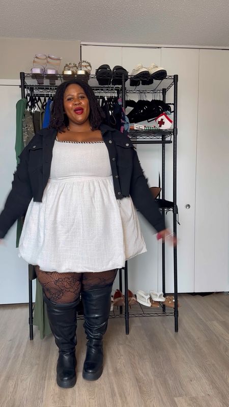 This dress is from Cider and is available on my TikTok shop! I’ve added alternatives to the other pieces below. 

#LTKplussize