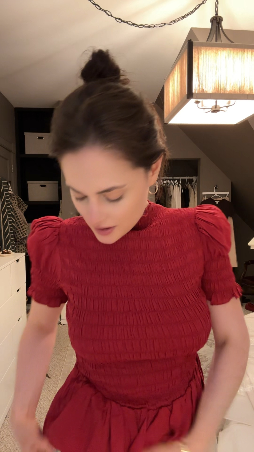 I’m wearing the Reformation Aggie top in the color rubies 

#LTKMidsize #LTKWorkwear #LTKTravel