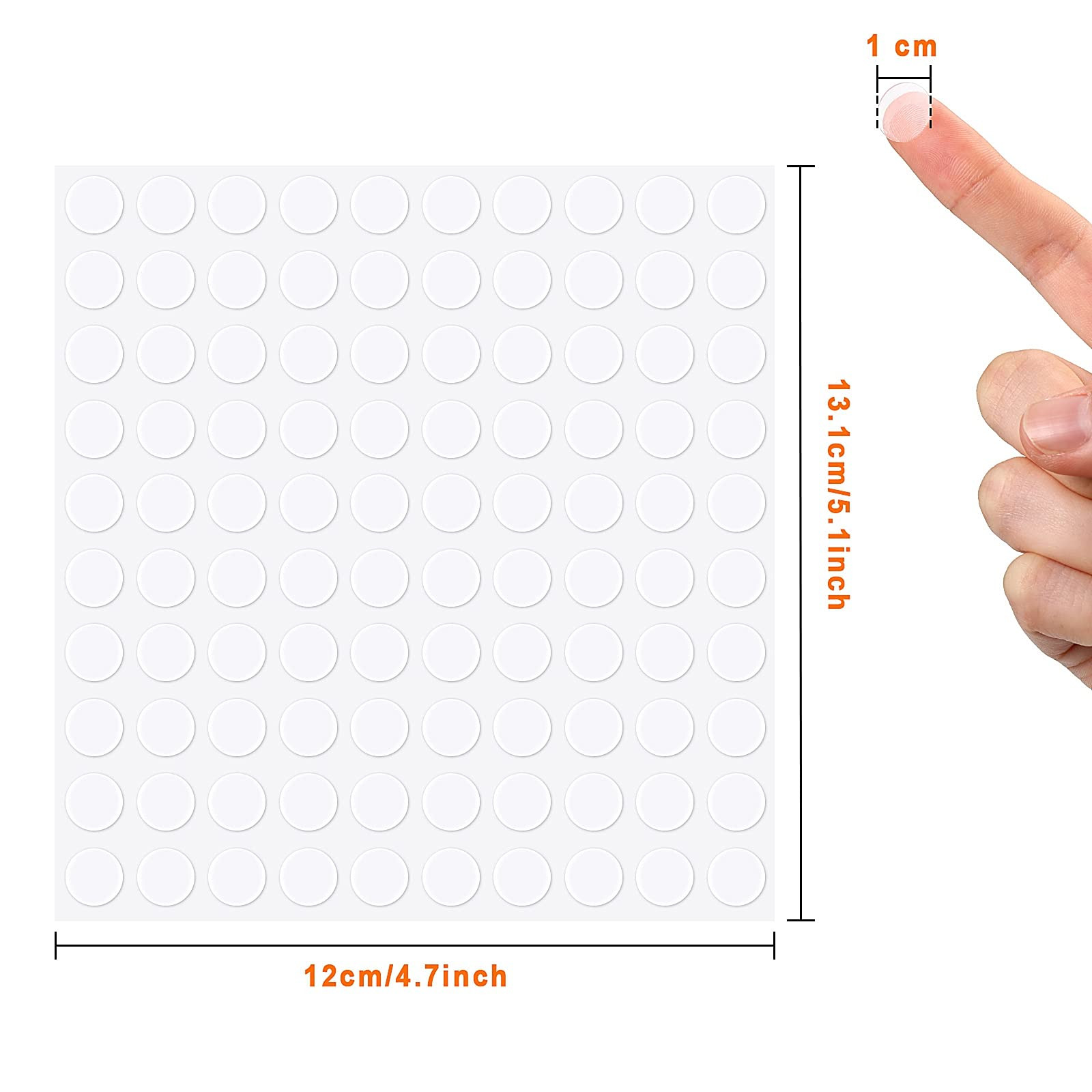 Zonon 1000 Pcs Double Sided Adhesive Dots Clear Glue Point Tape Stickers Balloon Glue Round Mini ... | Amazon (US)