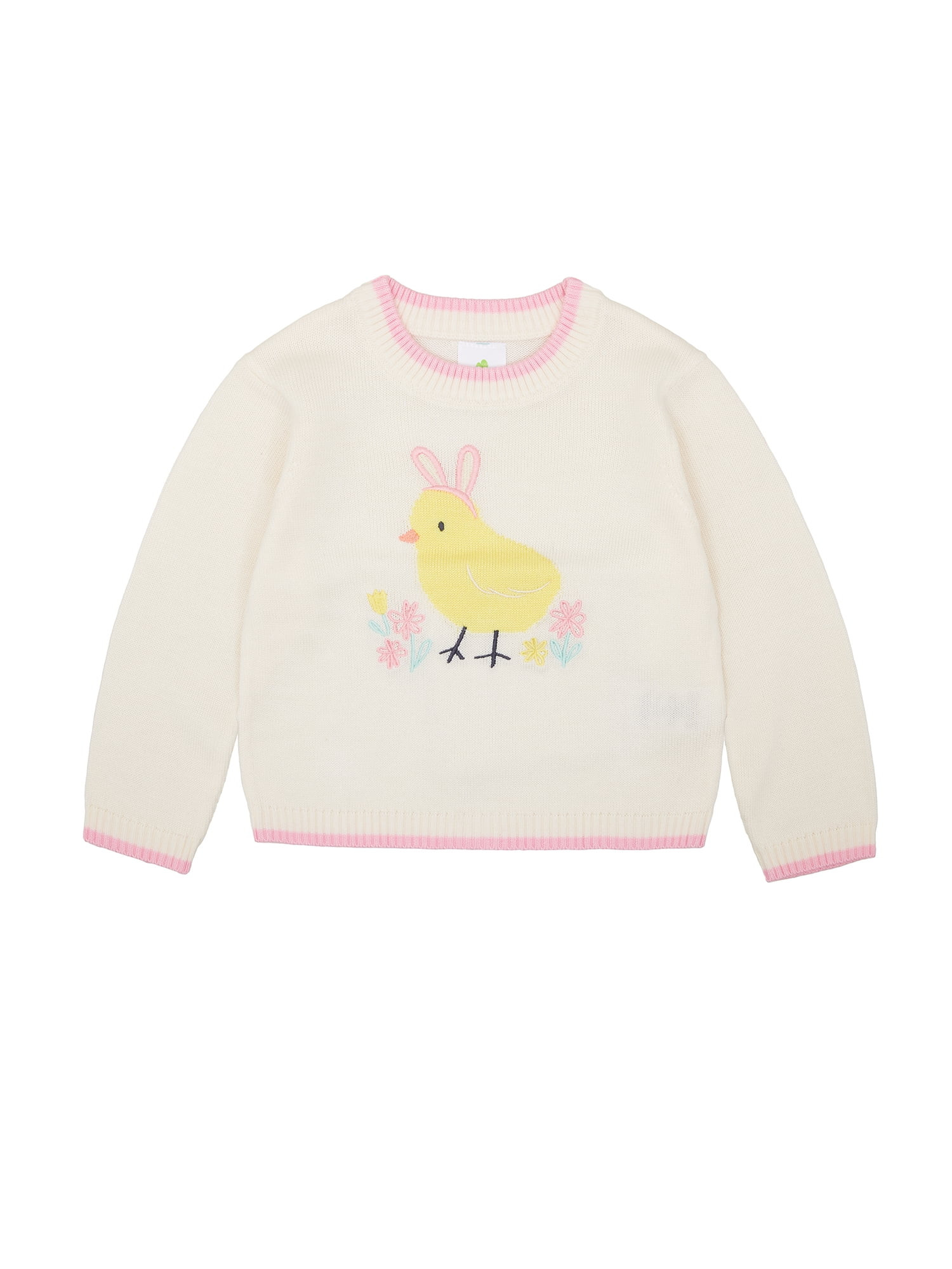 Way to Celebrate Toddler Long Sleeve Easter Sweater, Sizes 12M-5T | Walmart (US)