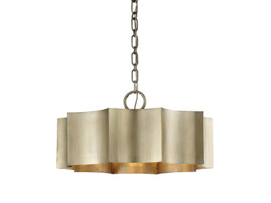 Shelby Pendant, 3-Light, Silver Patina, 22.5"W (7-100-3-53 1N0YR) | Lighting Reimagined