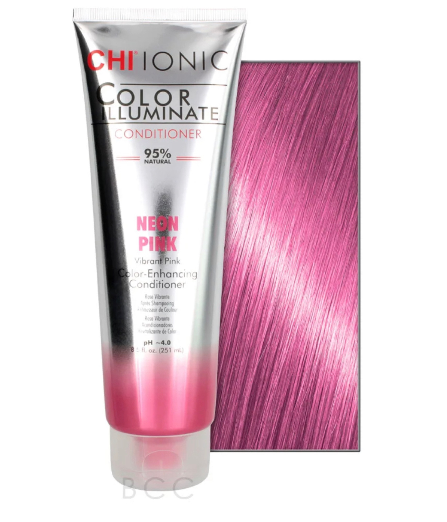 My secret weapon to my hair color. 
Conditions great, smells amazing, and gives my hair that little pop of pink 