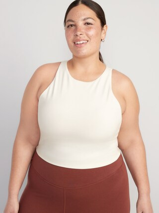 Light Support PowerChill Longline Sports Bra Tank for Women | Old Navy (US)