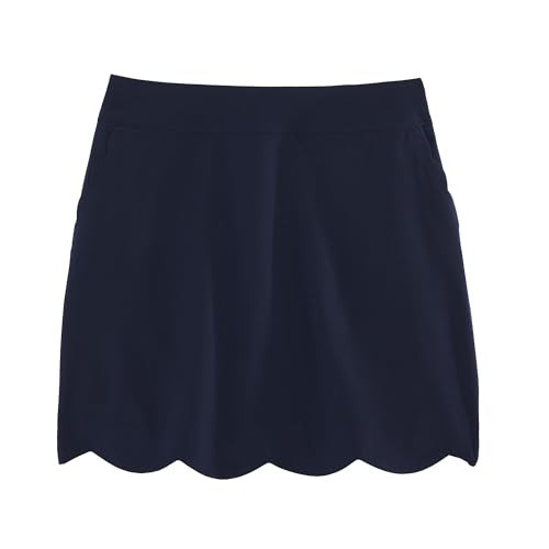 Vineyard Vines Women's Scallop Skort, Nautical Navy, 2 | Amazon (US)