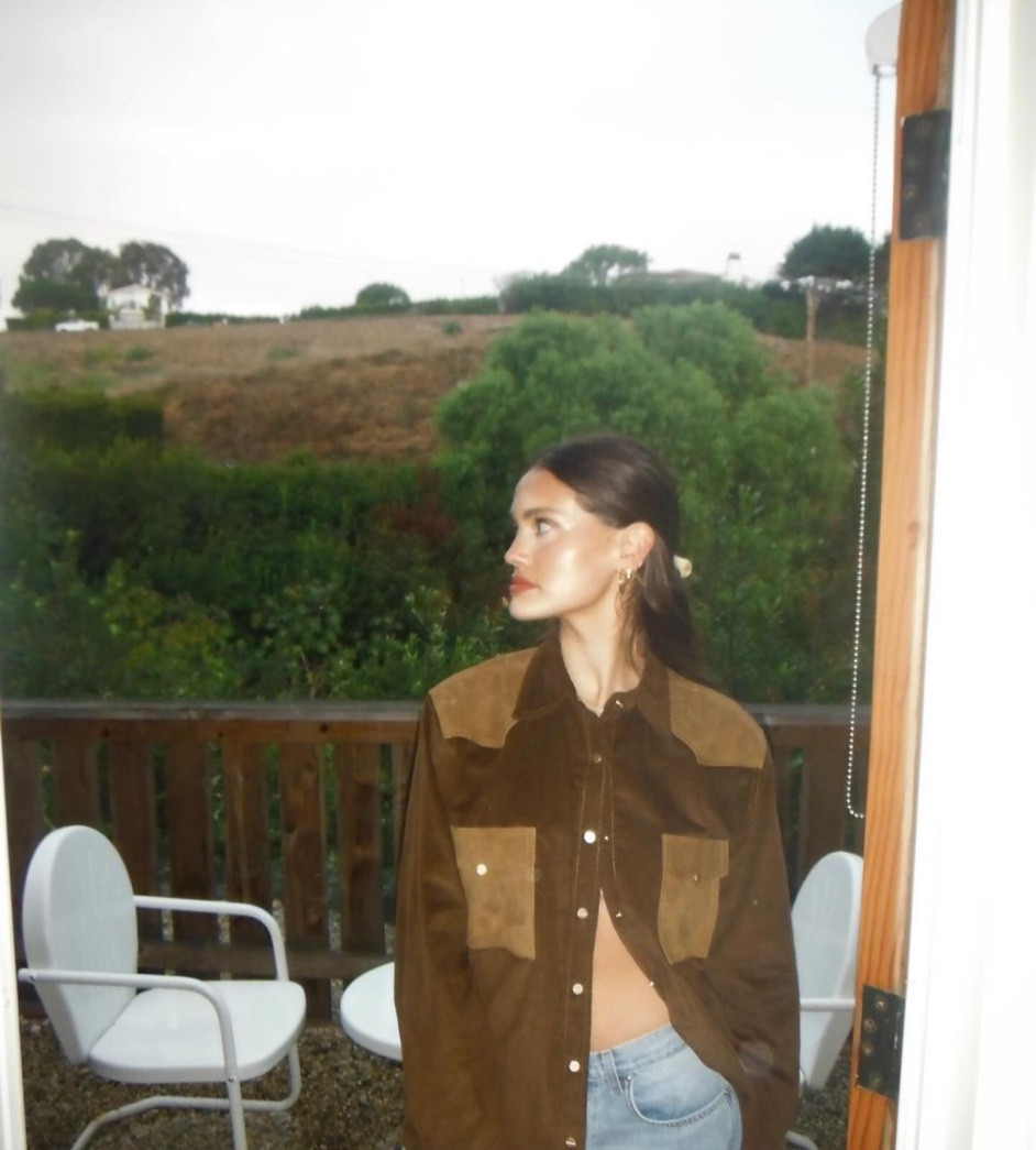 This suede top is so good 🤎 wore this weekend in Malibu 

 #LTKStyleTip #LTKSeasonal