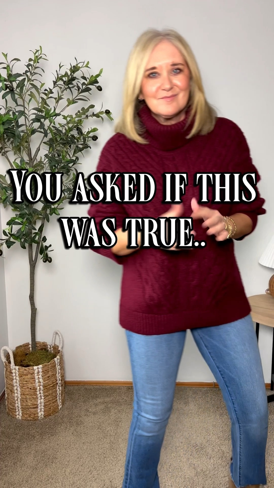 Can you wear cropped jeans in the Winter?  Yes!  Here are my tips for those living in a cooler climate who want to keep their ankles warm! Wearing a medium in sweater! 

Comment SHOP for all links!

Make sure the top of your boot is not SHORTER than the hem of your jeans!

A Taller slim boot shaft that fits inside the leg is ideal

If you want to wear loafers or sneakers, add a cute sock! I linked some great Cashmere Blend socks for $12!

cropped jeans, how to style, denim, loafers, boots
#LTKStyleTip

#LTKstorytime #LTKOver40
