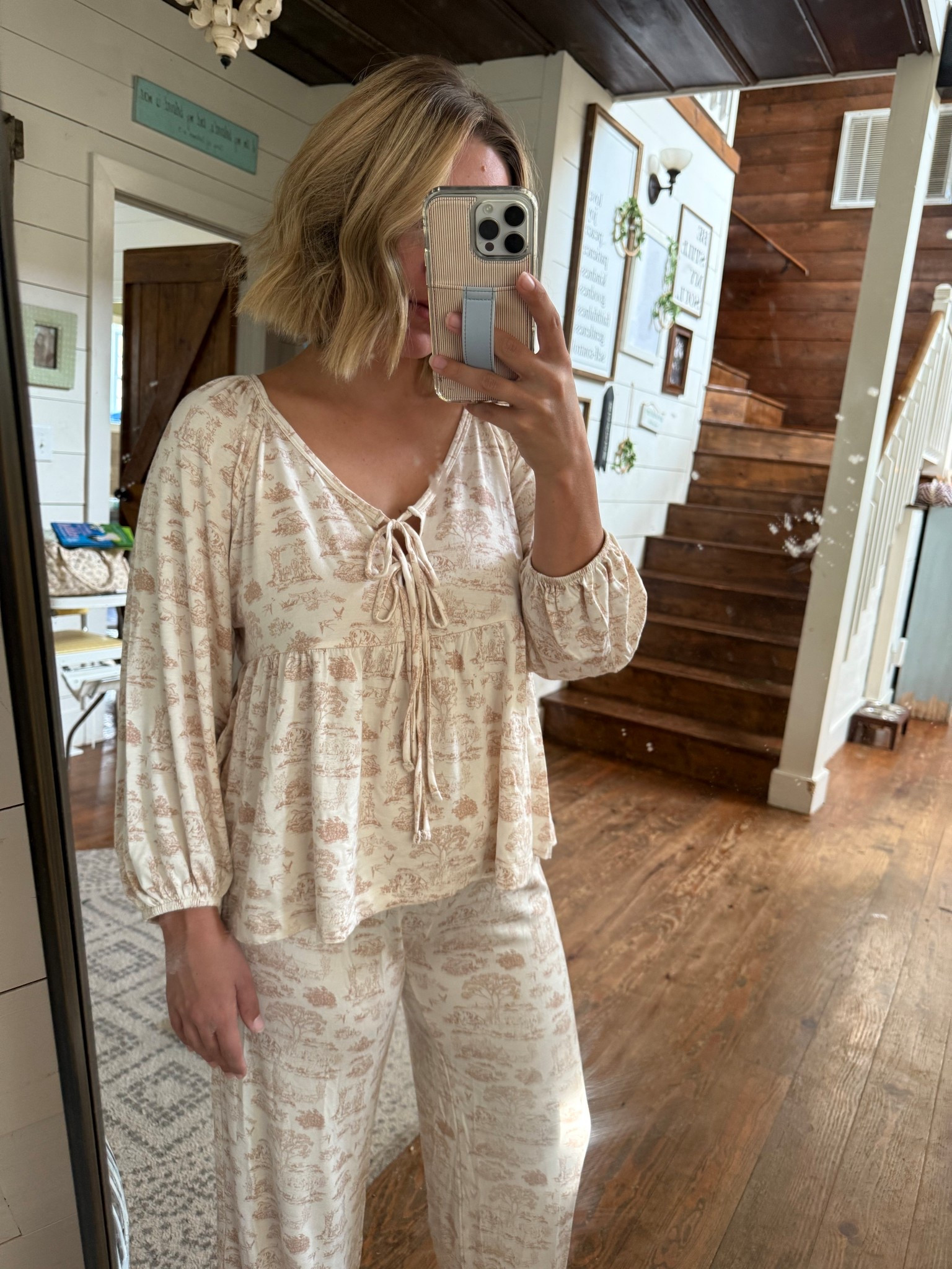 PJs from hair tutorial 

#LTKbump #LTKmom #mompjs #postpartumoutfits

#LTKPetite #LTKStyleTip #LTKHoliday