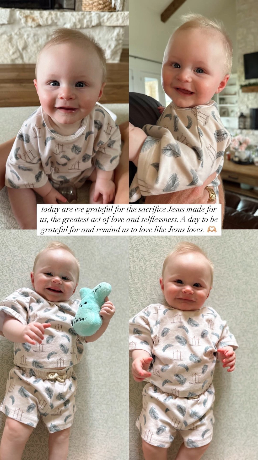 The cutest Easter / Cross slouchy set! 

#babyboy #ltkbaby #babyfinds #babyfashion 

#LTKBaby #LTKBump #LTKKids