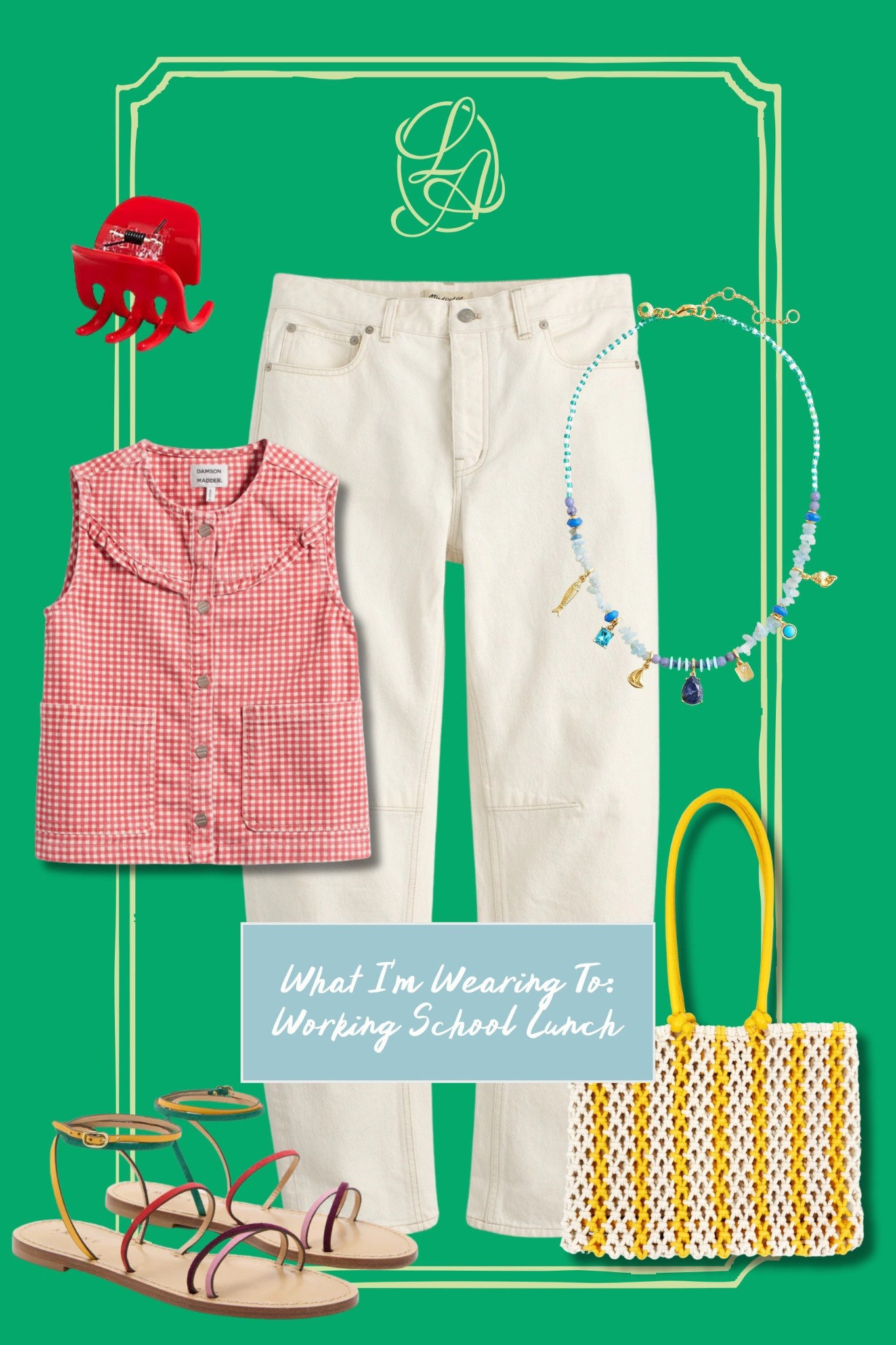 Working lunch at my kid’s school!