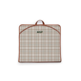 Gatwick Garment Bag - Monogram Stripe | Barrington Gifts