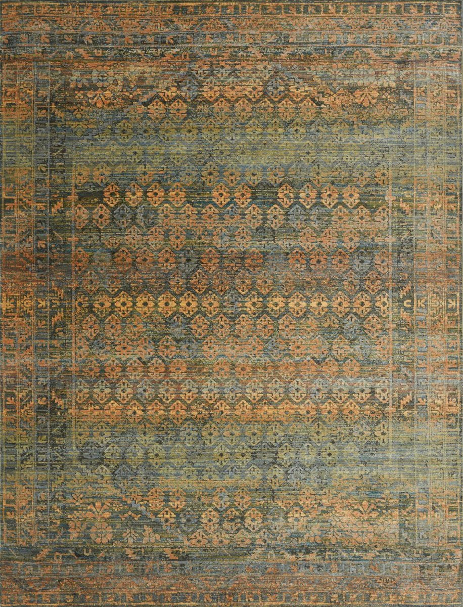 Javari JV-03 Lagoon/Fiesta Area Rug | Rugs Direct