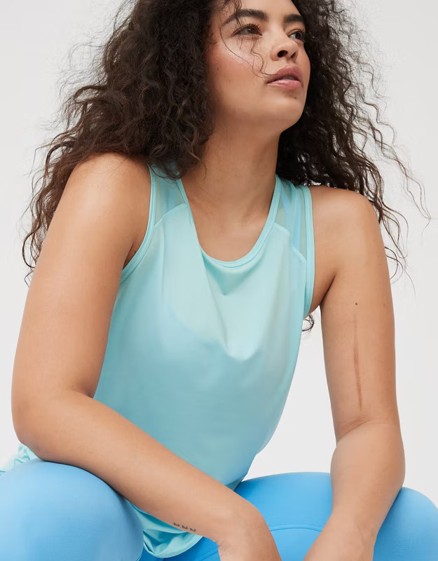 OFFLINE By Aerie Sweat Sesh Tank Top | American Eagle Outfitters (US & CA)