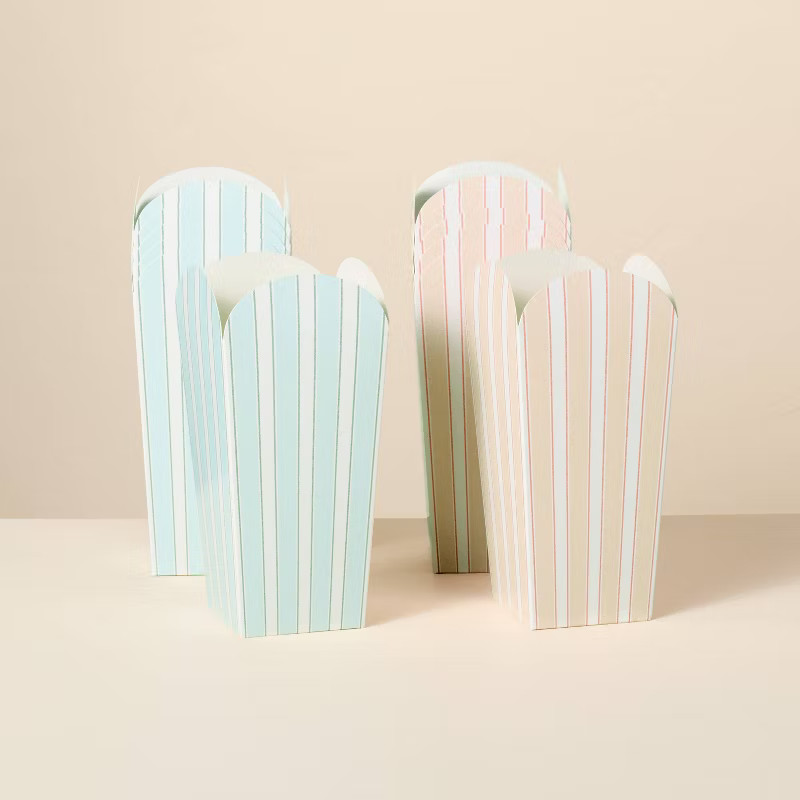 12ct Bold Stripe Paper Popcorn Cups - Hearth & Hand™ with Magnolia | Target