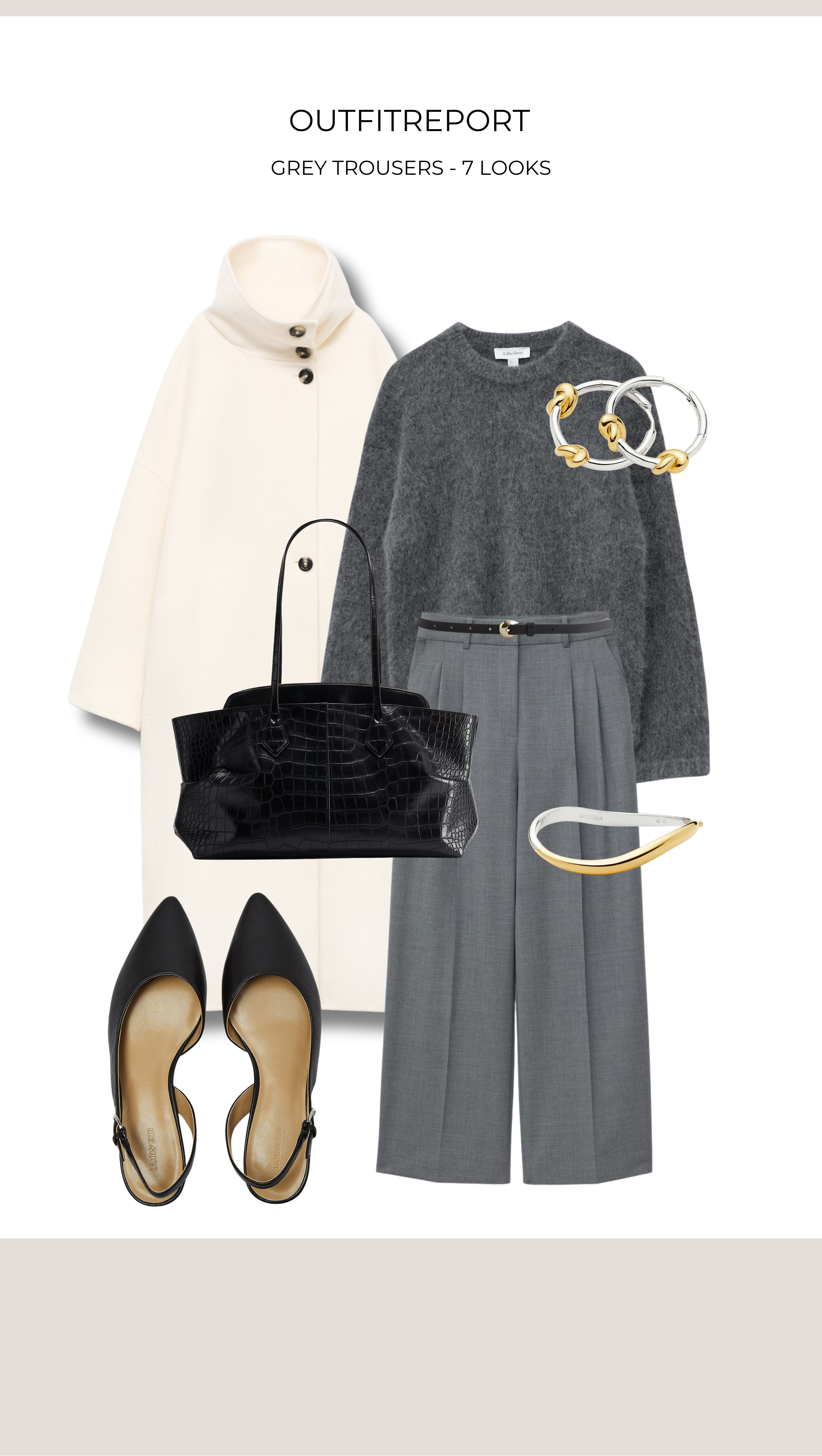 Ways to style grey trousers in autumn  

#LTKwinter #LTKautumn #LTKeurope