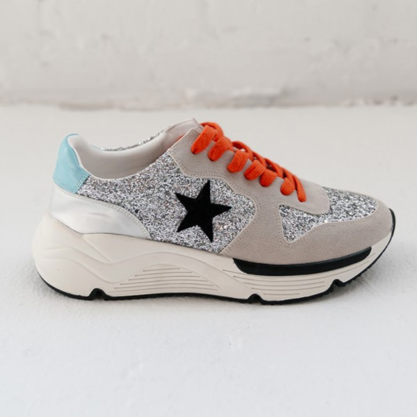 Popstar Glitter Runner Sneaker | SculptHouse