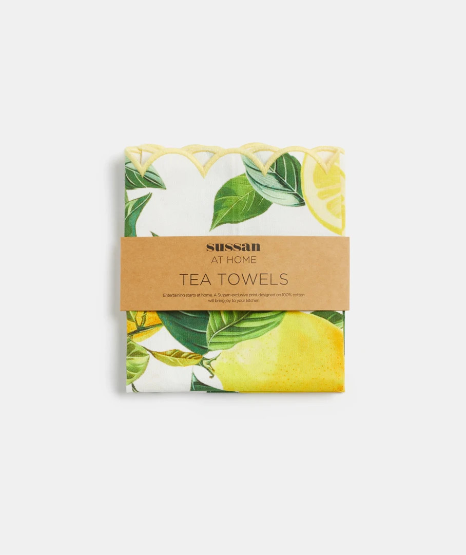Lemon Tea Towel Set | Sussan