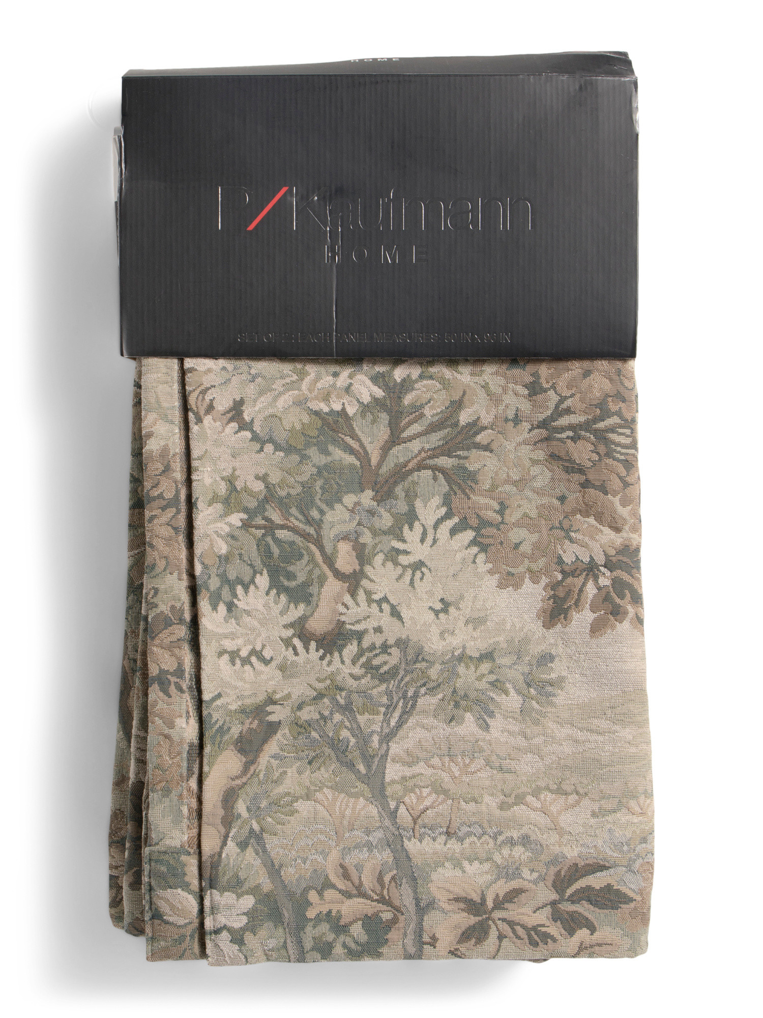 Set Of 2 50x96 Luxury Tapestry Under The Elms Window Panels | TJ Maxx