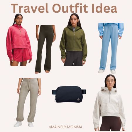 Travel outfit ideas! 
Sweaters, sweatshirts, hoodies, sweat pants, leggings, half zips

#LTKstyletip #LTKHoliday #LTKSeasonal