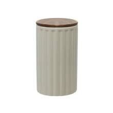 7" Ceramic Canister with Wood Lid by Ashland® | Michaels Stores