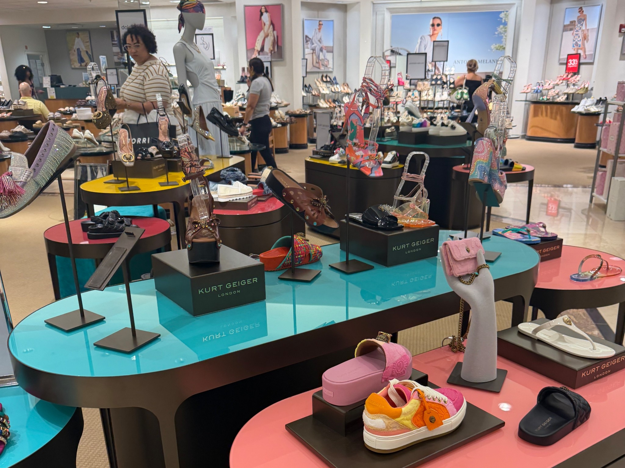 Vacation mode officially activated ☀️🩷 These new shoes and accessories from Kurt Geiger London￼ are EVERYTHING for spring and summer. The woven textures, pastel details, embellished minis, and statement chains are giving luxury resort energy in the best way. ✨🌴

I’m especially obsessed with the pink crochet styles and beachy woven bags — they instantly elevate the simplest outfit. Perfect for brunch, vacation dinners, poolside looks, or adding a fun pop to your everyday neutral wardrobe. Linking all my favorite new Kurt Geiger finds in LTK before they’re gone 💕 #LTKStyle #KurtGeiger #SpringStyle #SummerAccessories #VacationStyle #DesignerInspired #HandbagAddict #ResortWear #LTKFinds

#LTKootd #LTKSeasonal #LTKgrwm
