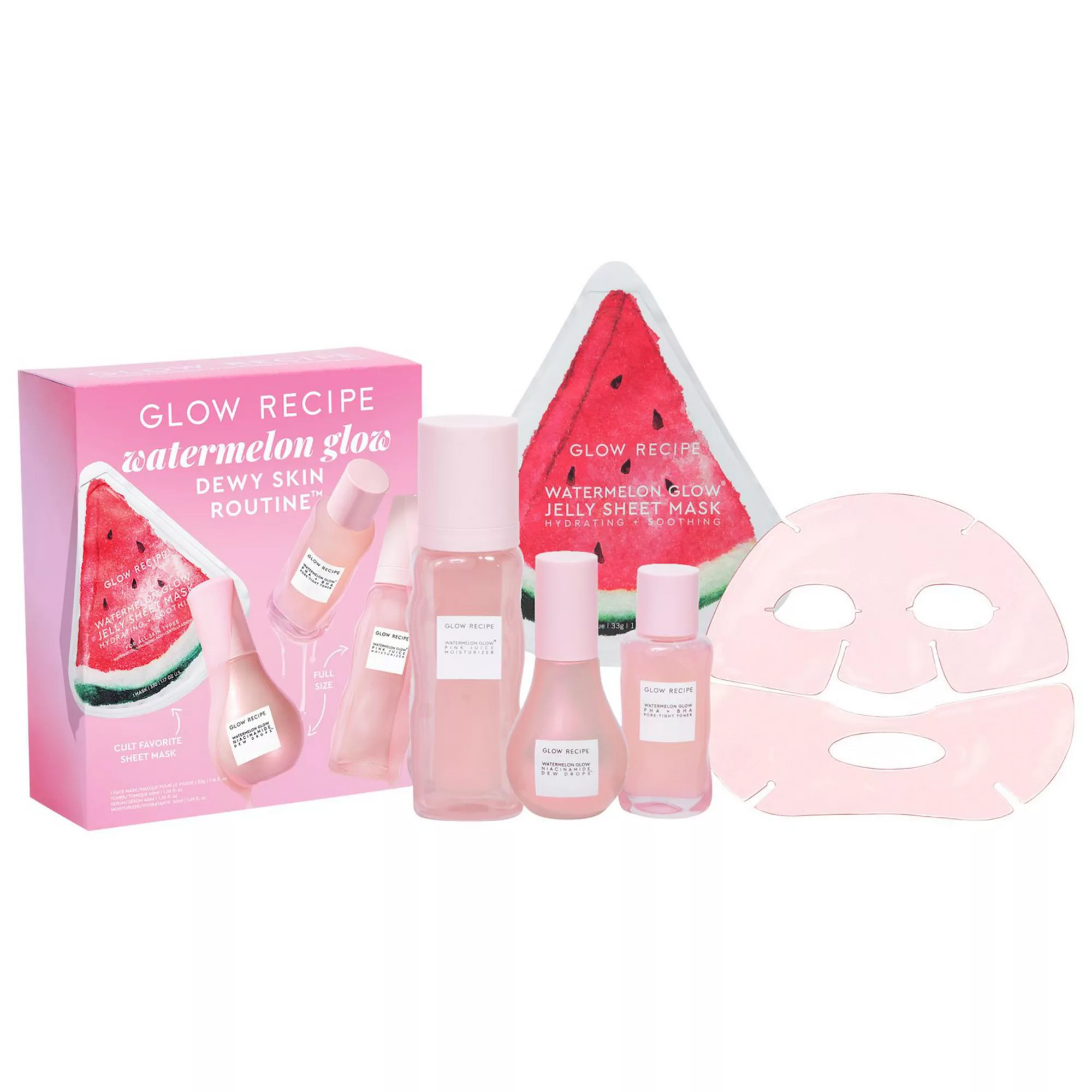 Glow Recipe Watermelon Glow Dewy Skin Routine Gift Set | Kohl's