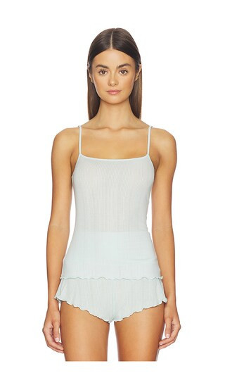Negative Underwear Whipped Cami in Baby Blue. - size M | Revolve Clothing (Global)
