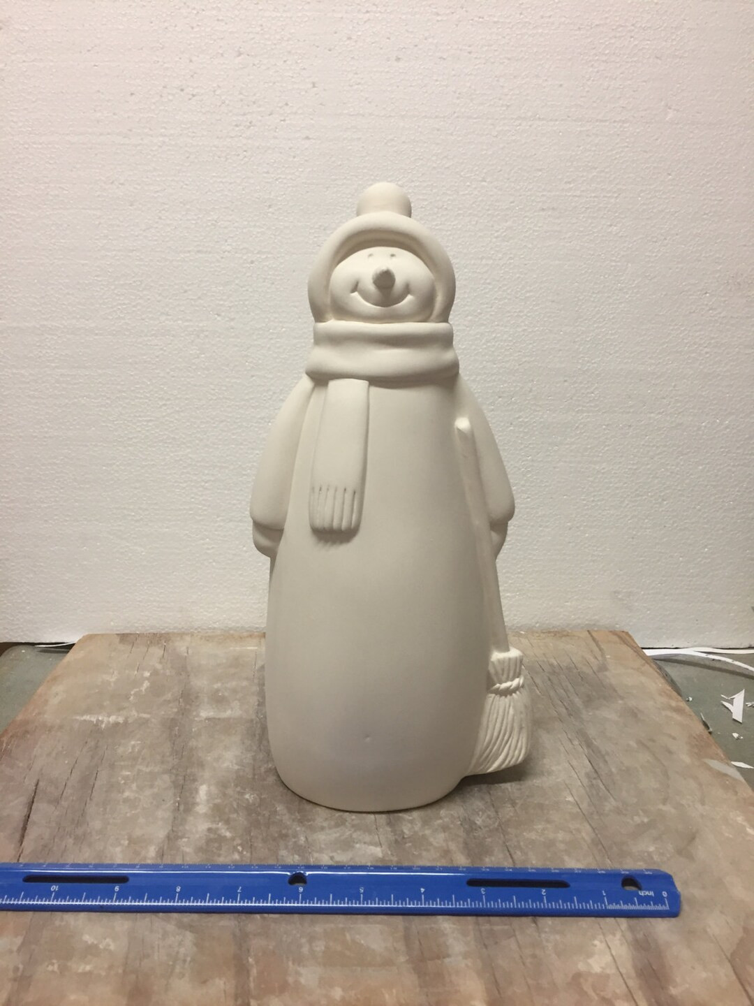 Ceramic Bisque 12 Pottery Snowman Ready to Paint - Etsy | Etsy (US)