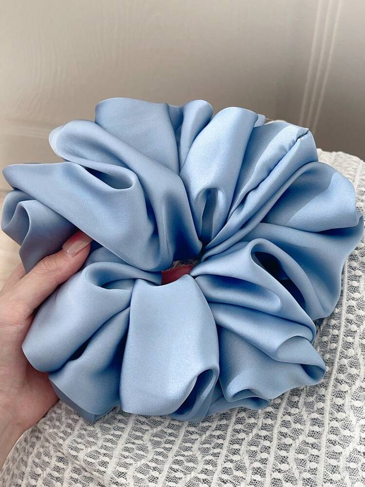 1pc Extra Large Faux Silk Fluffy, High Elasticity, Soft & Silky, Luxury Casual Comfortable Fashio... | SHEIN