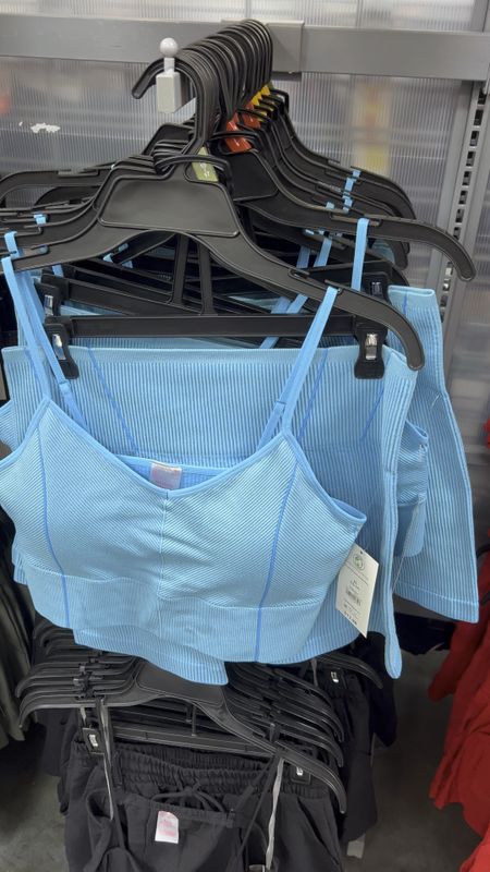 New soft ribbed 2 piece activewear sets with bra and biker shorts at Walmart for $13

#LTKFindsUnder50 #LTKActive #LTKStyleTip