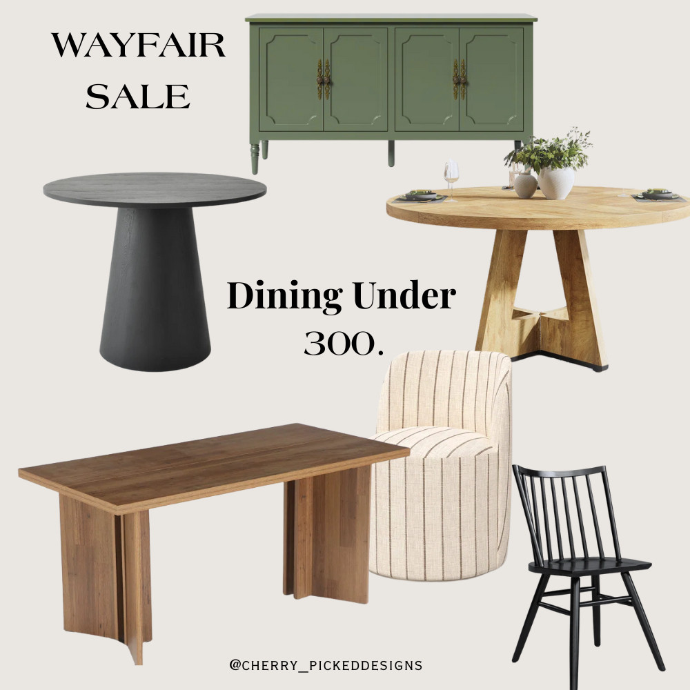 Comment the word "Shop" to get a DM in your inbox with the links to this post.
Hey everyone! 
🍽️ Dive into the Way Day sale and score incredible dining furniture for under $300! Whether it's chairs, tables, or sideboards, we've got stylish picks that won't break the bank. Elevate your dining experience without the hefty price tag! 🪑🛍️ 

#DiningFurniture #WayDaySavings #AffordableStyle #HomeUpgrade #Wayfair  

 #LTKHome #LTKSaleAlert #LTKWatchNow