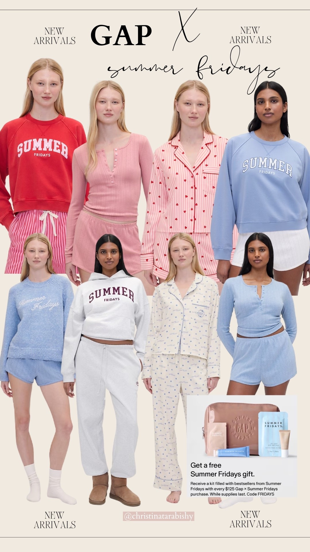 Gap X Summer Fridays + free gift with purchase 