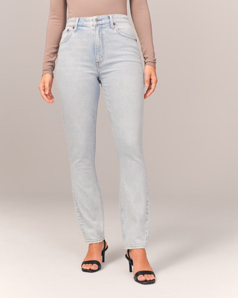 Curve Love High Rise Skinny Jean | Abercrombie & Fitch (US)