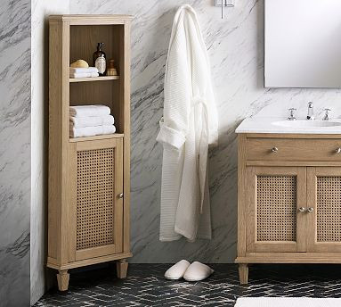 Sausalito Corner Storage Cabinet (19") | Pottery Barn (US)