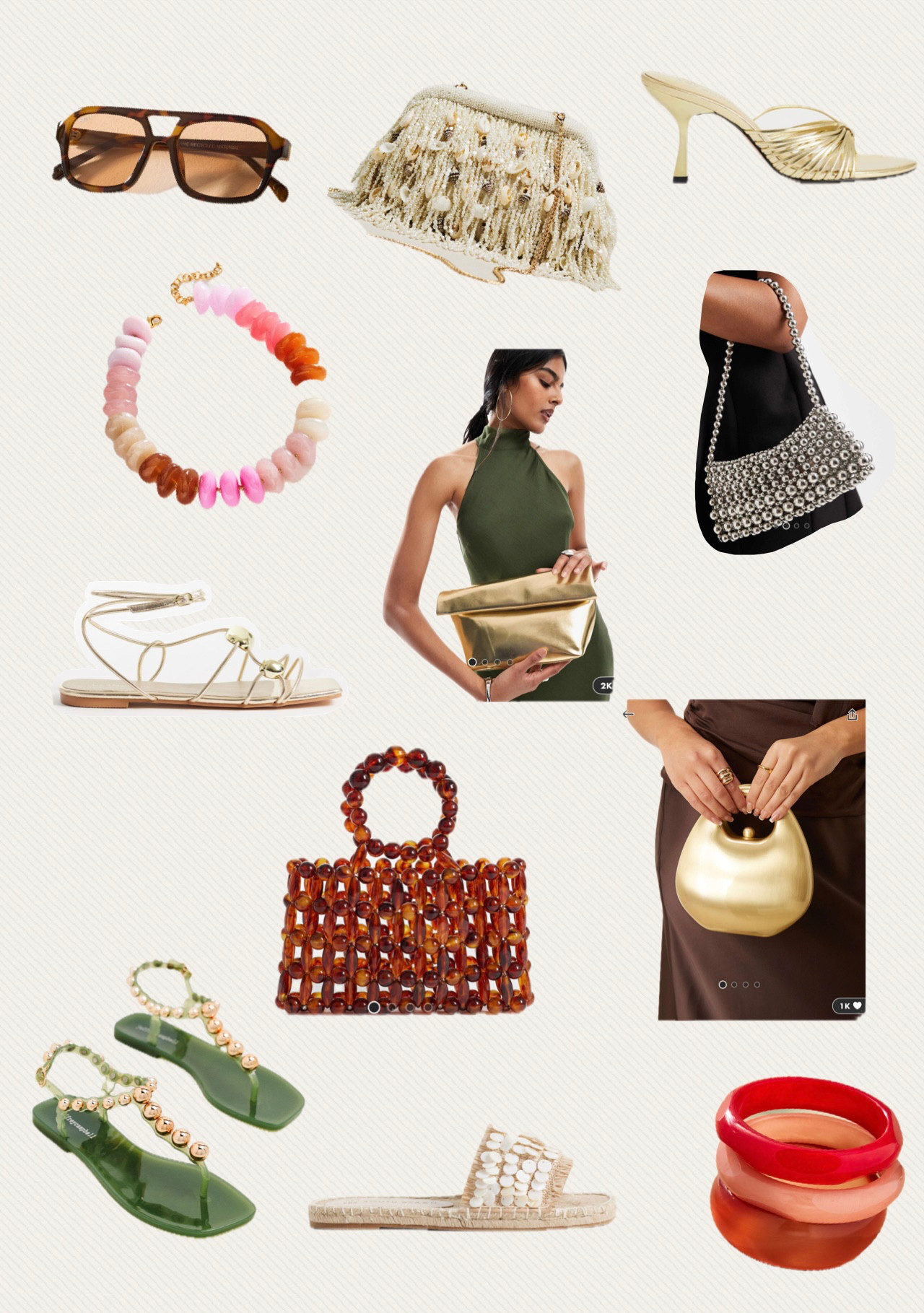 Perfect summer accessories!


clutch, sandals, heels, wedding, beach, tropical, beaded, vacation, sunglasses 

 #LTKFestival #LTKootd #LTKSeasonal