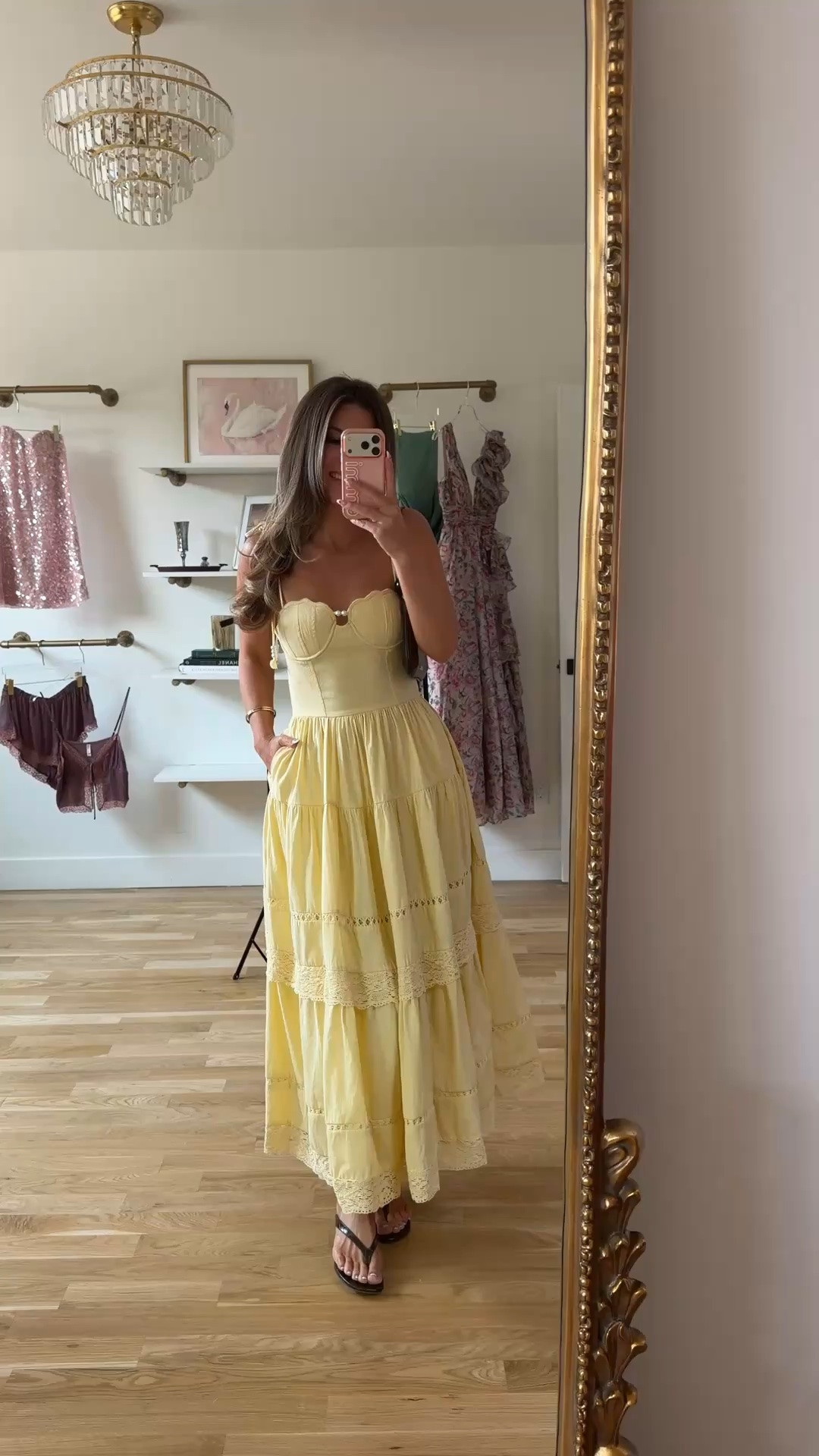 @macys yellow maxi corset-top with pearl detail and a tiered, lace-trimmed skirt special occasion dress 🐚


i’m 5’4” & wearing my usual size small/2


Formal event
Bachelorette dress
Black tie event
Wedding guest dress
Floral dress
birthday dress
Bridal dress
Beach wedding
Destination wedding
summer wedding guest dresses, wedding guest dresses, cocktail dresses, semi-formal dresses, black tie wedding guest dresses, destination wedding guest dresses, garden party dresses, wedding guest outfit ideas

#LTKgrwm #LTKSeasonal #LTKTravel