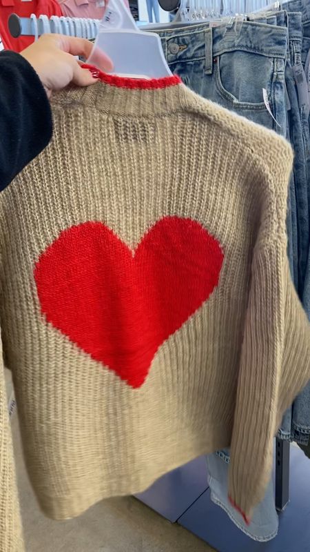 The cutest red heart cardigan sweater at Old Navy!! Valentine’s Day sweater!! Valentine’s Day cardigan!! Valentine’s Day outfit idea!! Old navy sweaters!! 

#LTKSeasonal #LTKHoliday