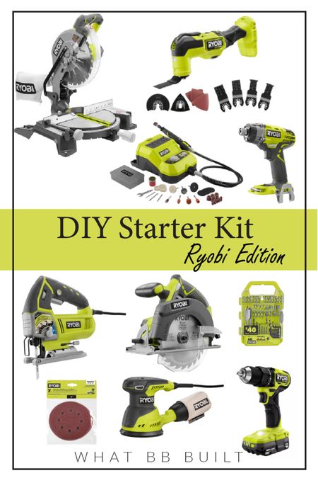 DIY Starter Kit- Ryobi Edition

#LTKGiftGuide #LTKunder100 #LTKhome