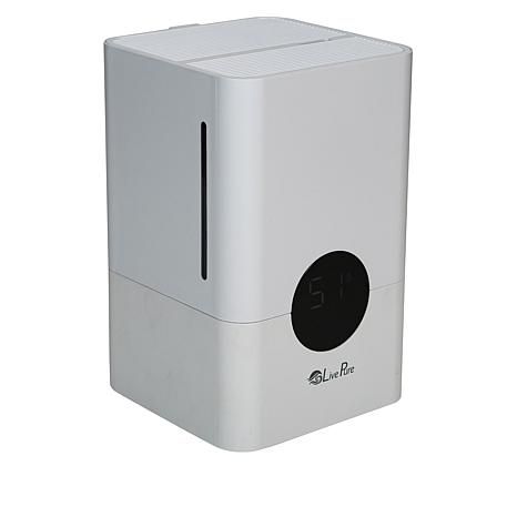 LivePure Large Ultrasonic 1.2 Gallon Humidifier - 20088030 | HSN | HSN