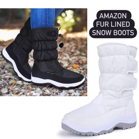 Amazon snow boots on sale! 
Fur lined boots 


#LTKshoecrush #LTKunder50 #LTKsalealert